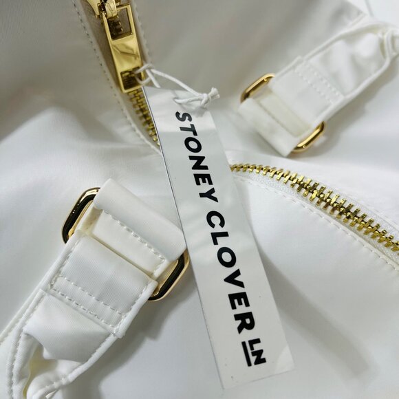 Stoney Clover Lane Classic Mini Duffle Bag Blanc‎ - Picture 11 of 14